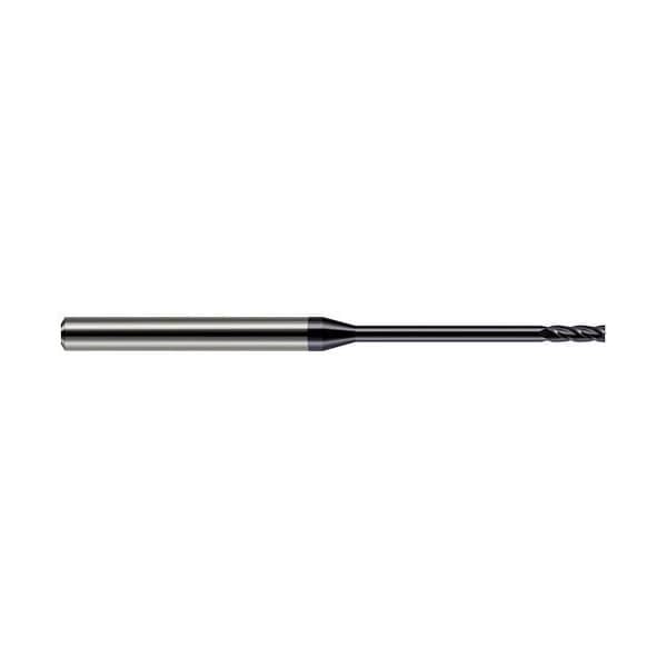 Harvey Tool 3/64 Cutter dia. x 0.1410 in. x 0.7100 in. Reach Carbide Square End Mill, 4 Flutes, AlTiN Coated 838647-C3 - main